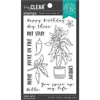 Hero Arts Clearstamps - Hot Stuff